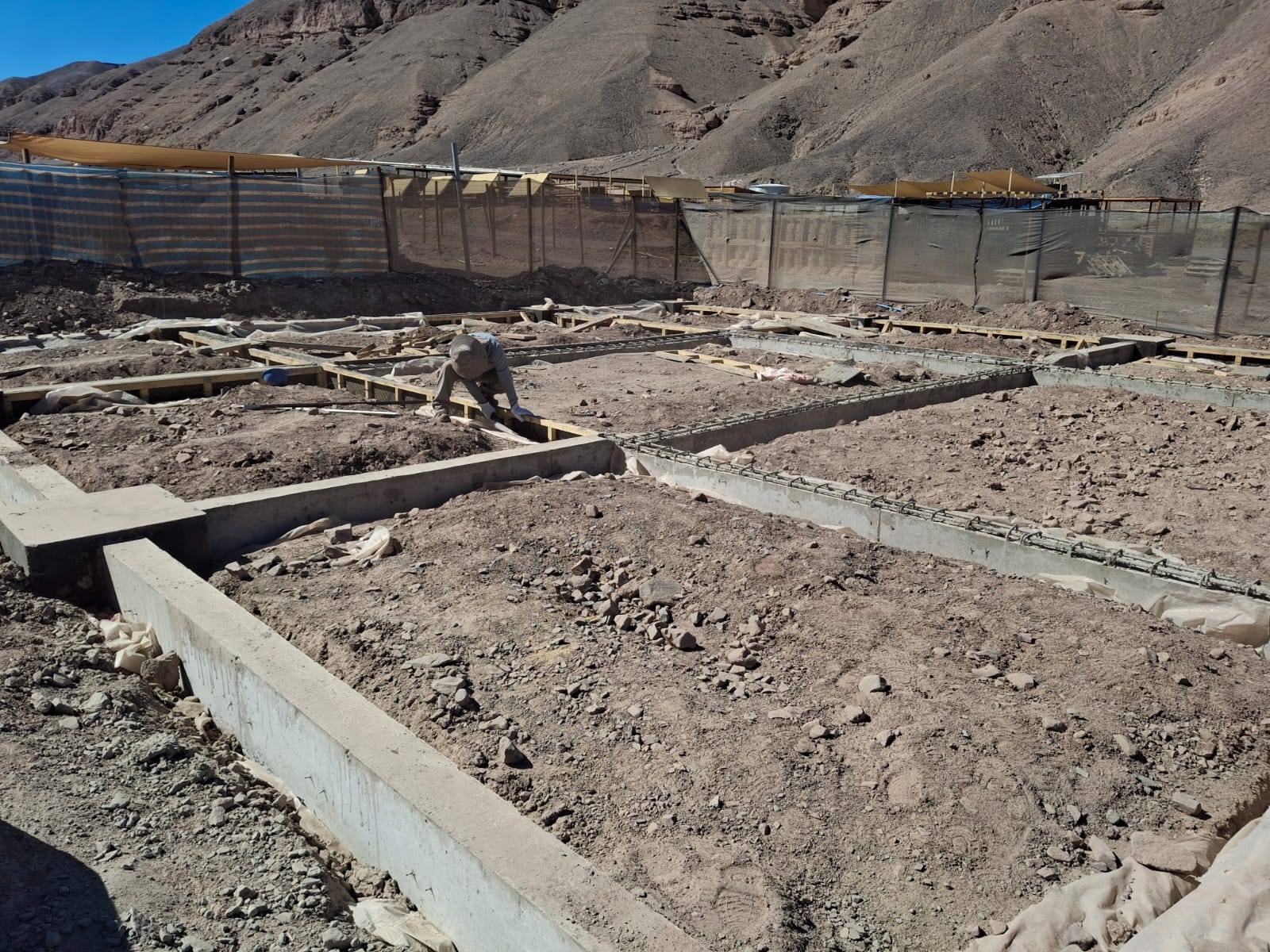 Avance de obras Galpón Tamentica