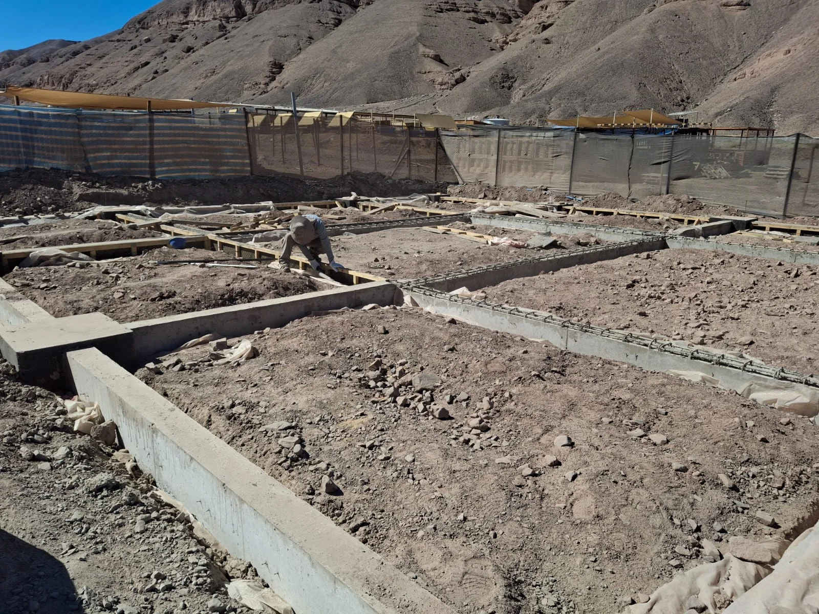 Avance de obras Galpón Tamentica