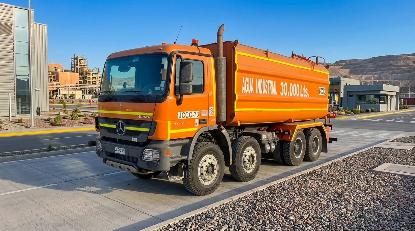 Camión Aljibe Mercedes Benz 4140